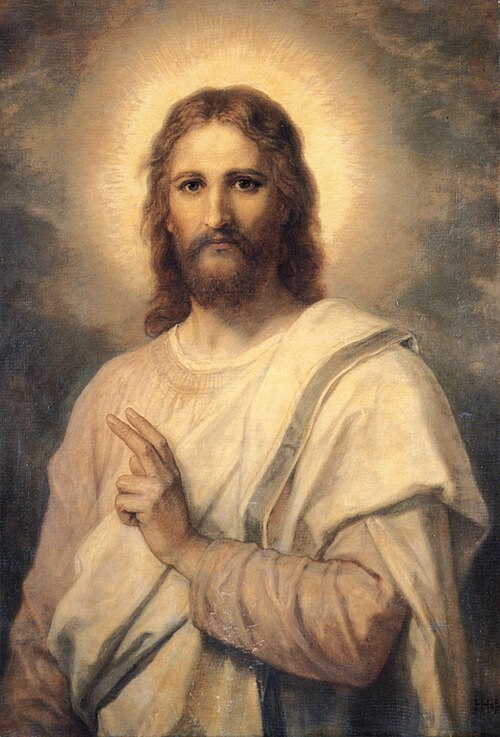 "Figure of Christ" by Heinrich Hofmann